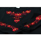 Hímzett Matyó hosszú ujjú- Fekete/bordó