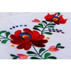 Hímzett Matyó rövid ujjú- Fehér