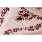 Hímzett Székely hosszú ujjú- Fehér