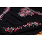 Hímzett Székely hosszú ujjú- Fekete