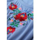 Matyó Nyári Ruha - Világoskék