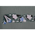 Pamutgéz ing Bihari szűrhímzéssel- Türkizzöld